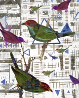Bird Intersection II Fine Art Print