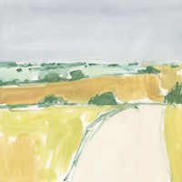 Country Road Sketch I Fine Art Print