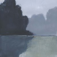 Misty Pass I Framed Print