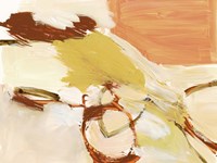 Saffron & Sienna I Framed Print