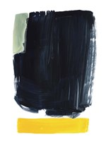 Navy Blue Field I Fine Art Print