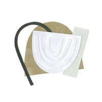 Mod Rainbow Collage I Fine Art Print