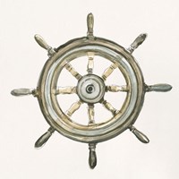 At the Helm II Fine Art Print