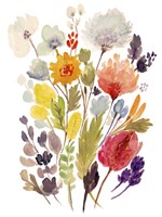 Modern Bouquet Stems II Fine Art Print