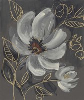 Floral Filigree I Framed Print