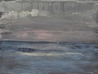 Breaking Sea I Framed Print