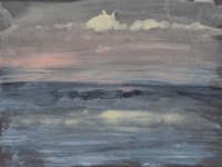 Breaking Sea II Framed Print