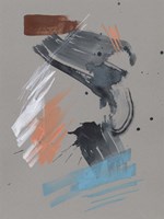 Playful Marks I Framed Print