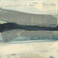 Coastline Twist I Framed Print