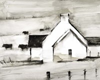 English Farmhouse I Fine Art Print