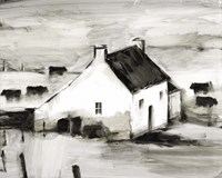 English Farmhouse II Fine Art Print