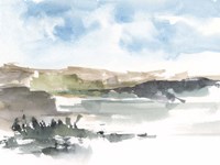 Western Lake Study I Framed Print