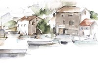 Serene Lakefront II Fine Art Print