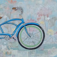 Bicycle Collage II Fine Art Print
