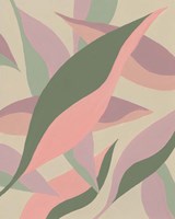 Elongated Leaves I Fine Art Print