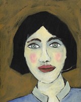 Green Eyed Girl II Fine Art Print