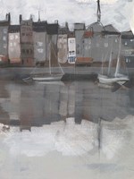 Fishing Village II Fine Art Print