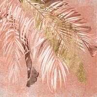 Golden Palms II Fine Art Print