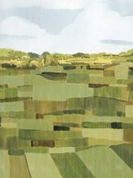 Woven Pasture I Fine Art Print
