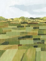 Woven Pasture II Fine Art Print