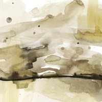 Gold & Chocolate II Framed Print