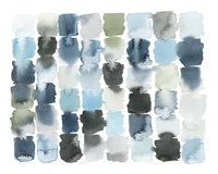 Moss and Water I Framed Print