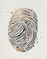 Finger Print II Framed Print