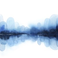 Ultramarine Mirror I Fine Art Print