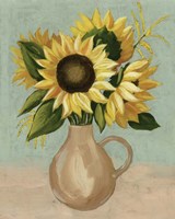 Sunflower Afternoon I Fine Art Print