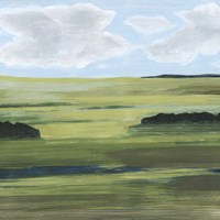 Halcyon Valley I Fine Art Print