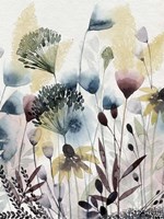 Watercolor Wildflower I Framed Print