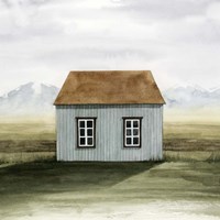 Nordic Cottage I Fine Art Print