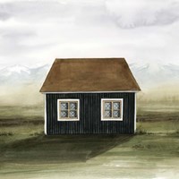 Nordic Cottage II Fine Art Print