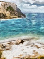 Seaside Views I Fine Art Print