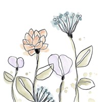 Spindle Blossoms V Fine Art Print