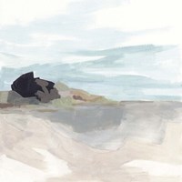 Glacial Coast I Framed Print