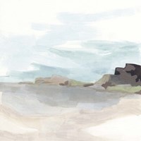 Glacial Coast II Framed Print