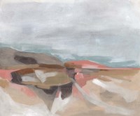 Tectonic Plateau I Framed Print