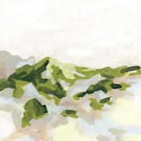 Emerald Hills I Fine Art Print