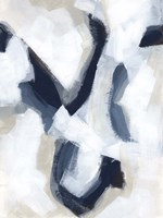 Indigo Imprint I Framed Print