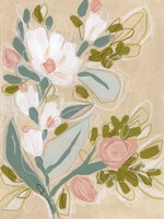 Spring Sketch I Framed Print