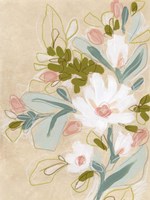 Spring Sketch II Framed Print