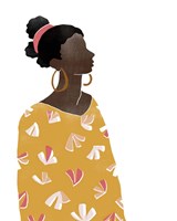 Pattern Poise I Framed Print