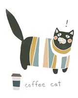 Coffee Cats III Fine Art Print