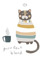 Coffee Cats IV Fine Art Print