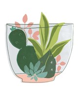 Terrarium Cameo V Framed Print
