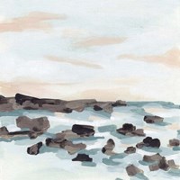 Coastal Shoals I Fine Art Print