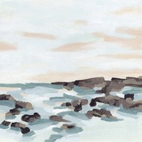 Coastal Shoals II Fine Art Print