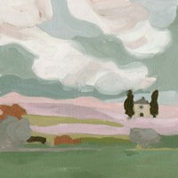 Violet Fields III Fine Art Print