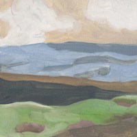 Distant Hills I Fine Art Print